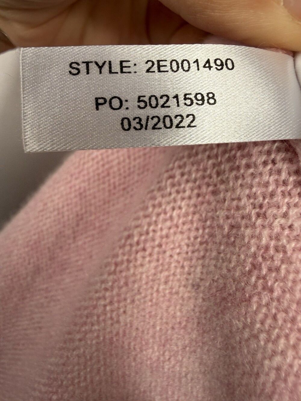 Vineyard Vines Cashmere Tennis Sweater Womens Large Embroidered Lightweight - Picture 12 of 12